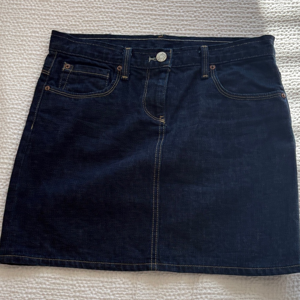 J. Crew Dark Blue Mini Skirt